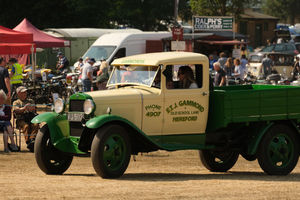 One of the many commercial vehicles at the show which took part in a procession around the main ring. Image by Andy Compton