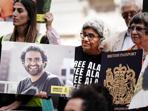 Supporting image for story: Mother of jailed British-Egyptian activist starts hunger strike