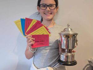 Supporting image for story: Lots of competition entries and excellent attendance ensured Hundred House Show was 'great success'