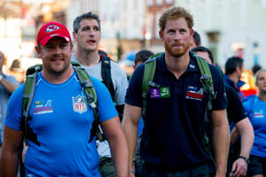 Prince Harry sees Ludlow Castle for the first time