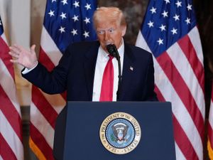 Supporting image for story: Aid workers fight back as Trump pushes to axe almost all USAID staffers