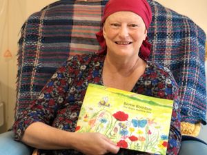 Supporting image for story: Hospice patient creates children's book to leave something for her grandchildren