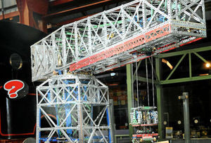 Supporting image for story: Meccano modellers show skills