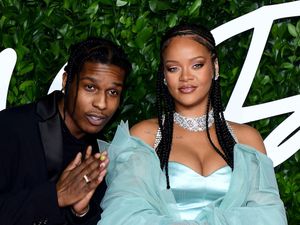 Supporting image for story: Rihanna shares first video of child with Asap Rocky