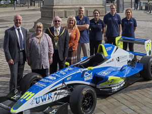 Supporting image for story: Enjoy Wolverhampton: F3 racing car on show at Queen Square