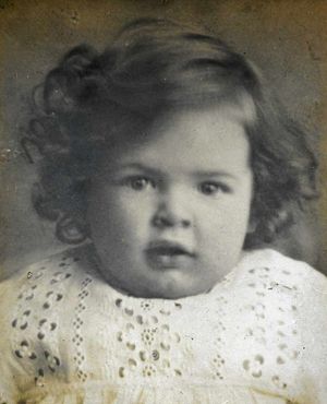 Jack Brown pictured when he was just a few months old.