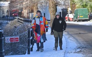 Snow in Ironbridge. Photo: Steve Leath
