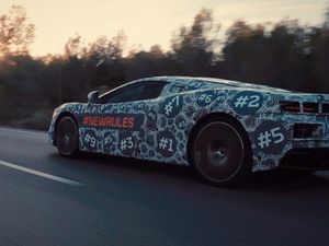 Supporting image for story: McLaren teases upcoming grand tourer