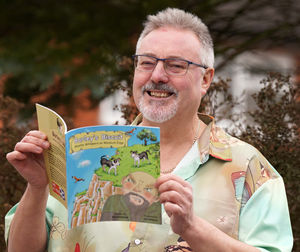 Author Roy Bradshaw of Madeley.