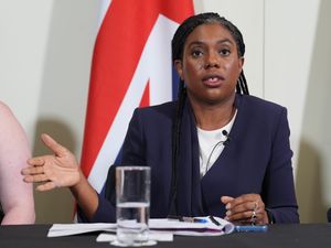 Supporting image for story: Tory leader Kemi Badenoch says BBC ‘should not show’ Kneecap at Glastonbury