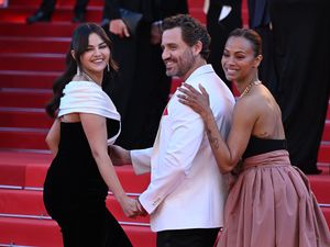 Supporting image for story: Selena Gomez and Zoe Saldana emotional after standing ovation at Cannes