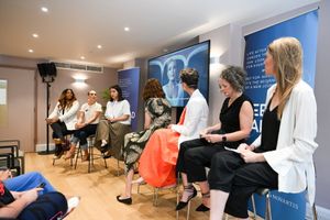 Strictly Come Dancing star Amy Dowden reflects on her journey post-cancer treatment during the launch of the Keep Ahead campaign funded by Novartis Pharmaceuticals UK, at Future Dreams House. Photo: Jack Hall/PinPep/SWNS