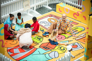 Nick Sharratt at the Manchester Arndale Centre