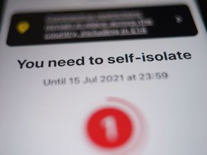 Supporting image for story: Those pinged by app are ‘four times more likely’ to have Covid-19 – study