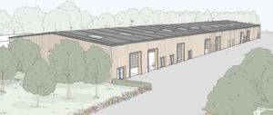 A drawing of how the unit could look. Picture: Shropshire Council planning portal.