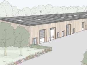 Supporting image for story: Plans resubmitted for business units near Shrewsbury