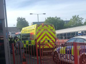 Supporting image for story: Emergency services descend upon West Bromwich Bus Station after suspected bus crash