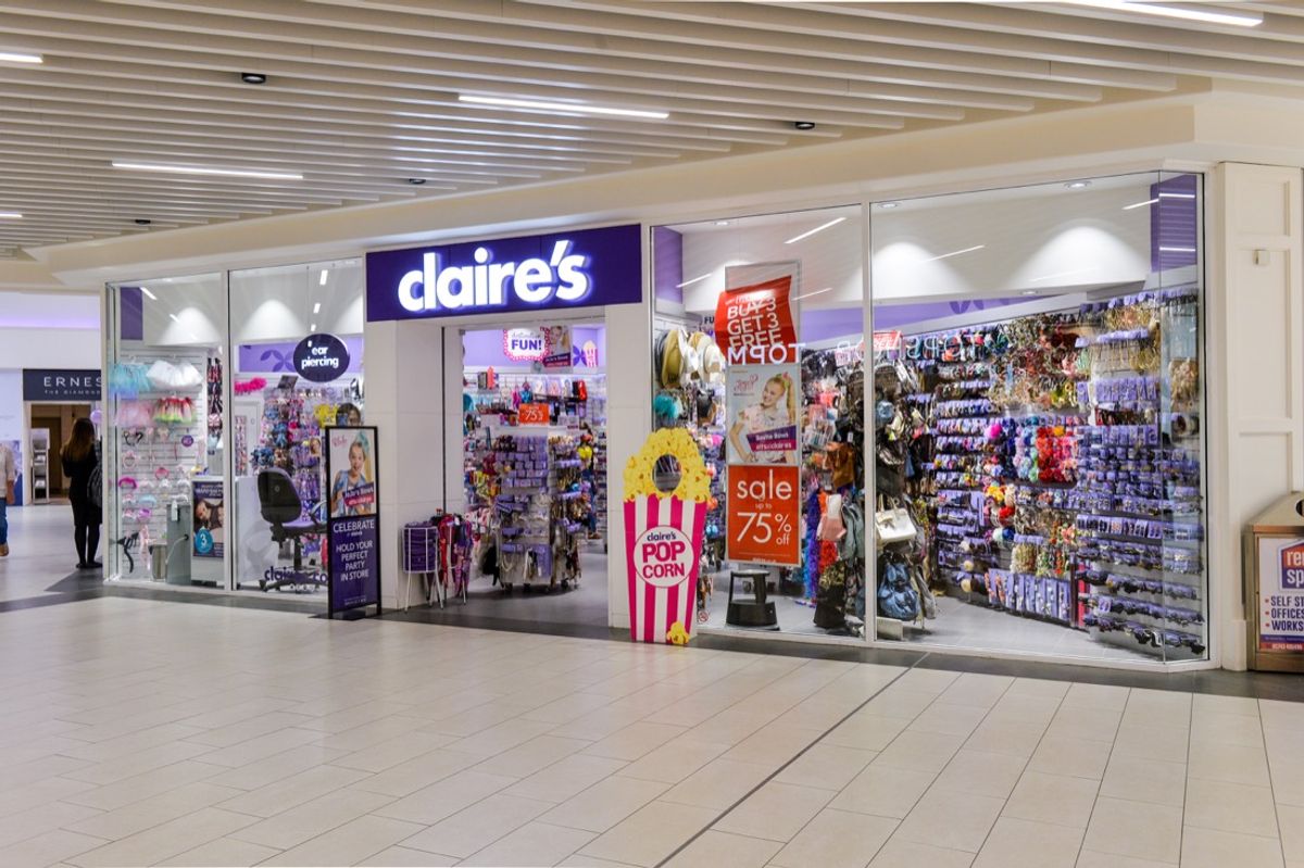 Closure fears at Claire&rsquo;s Accessories stores in Shropshire after owner files for bankruptcy