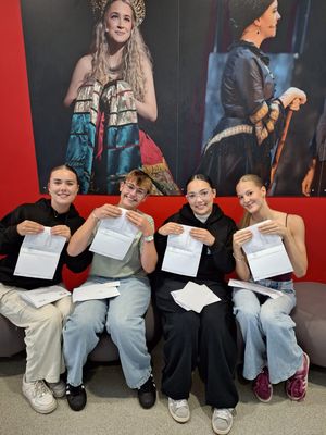 Students at BOA celebrate their GCSE Results