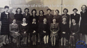 The female members of Express & Star staff