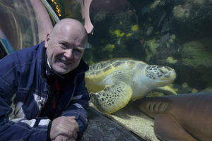 Supporting image for story: Steve McFadden takes break from panto schedule to visit Birmingham's National Sealife Centre