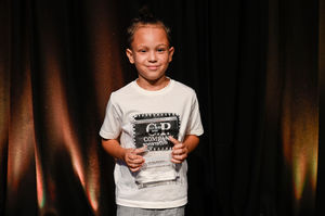 River Rhodes was acknowledged for his brave cancer fight with the Bravery award