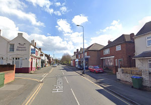 The crash took place on Halesowen Road in Old Hill, Cradley Heath. Photo: Google