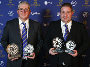 Supporting image for story: Shrewsbury Town Supporters' Parliament duo Mike Davis and Roger Groves named EFL fans of the year