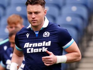 Scotland’s Jack Dempsey during a team run