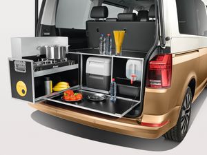 Supporting image for story: Volkswagen’s ‘mobile home in a box’ brings travel essentials to the open road
