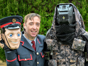 Supporting image for story: 'They hold so many memories' - Walsall Doctor Who actor adds two more original costumes he wore on-screen to collection