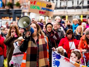 Supporting image for story: Shropshire campaigners plan Mother's Day weekend maternity unit protest