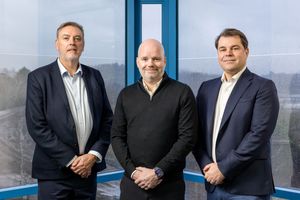 From left: Fairstone central managing director Mike Slater, Prosperity Wealth head of office Matt Bell and Fairstone chief financial planning officer Russell Bignall
