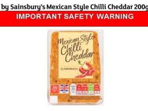Supporting image for story: Sainsbury's recalls one of its specialist cheeses because of salmonella risk