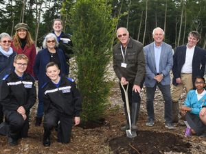 Supporting image for story: Tree planting at Sutton Coldfield's Manorial Wood as part of Her Majesty’s Platinum Jubilee 