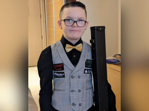 Supporting image for story: Nine-year-old snooker star Tommy the Tornado takes on new role with Wyre Forest-based theatre group