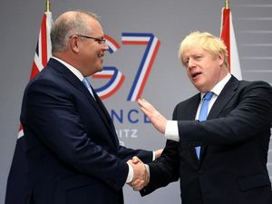 Supporting image for story: Boris Johnson meeting world leaders as his debut G7 summit draws to a close