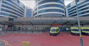 Google Street View image of Queen Elizabeth Hospital Birmingham. Permission to use for all LDRS partners. Credit: Google.