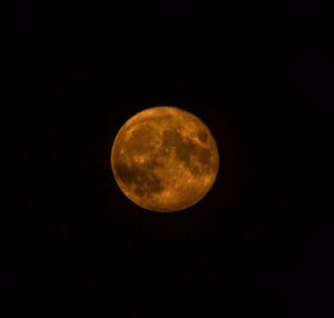 A shot of the Corn moon by Juanita Lloyd 