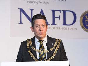 Supporting image for story: Bridgnorth outgoing president of funeral director's association raises £30,000 for charity