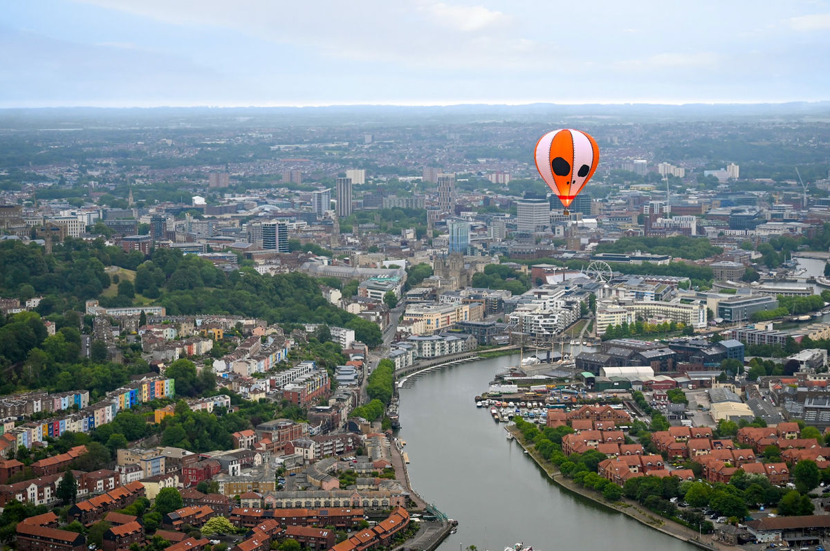 UK's first hot air balloon pub could help the 3 in 10 Brits who feel 'held back'