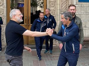 Supporting image for story: UN nuclear watchdog head in Ukraine amid Zaporizhzhia power plant safety concern