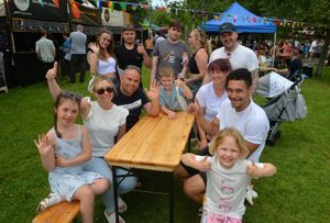 Families came from across the area to take in the festival