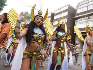 Supporting image for story: Celebrities including Lily Allen and Idris Elba at Notting Hill Carnival