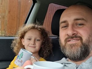 Supporting image for story: Family leaving little surprises on Dudley doorsteps to help people remember the Queen