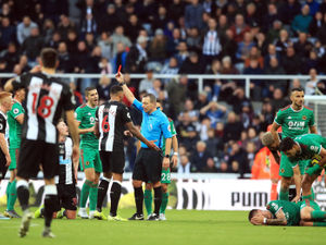 Supporting image for story: Steve Bruce: Wolves man Ruben Neves was not hurt by red card tackle