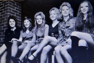 Opening night at Snoopys night club in 1972.