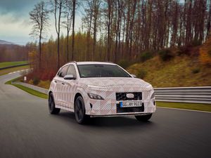 Supporting image for story: Hyundai teases Kona N performance SUV