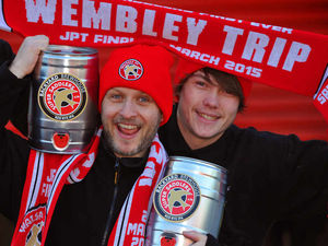 Supporting image for story: Brewery rolls out special ale to celebrate Walsall's trip to Wembley