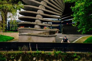 West Mercia Search & Rescue search the River Severn in Shrewsbury 